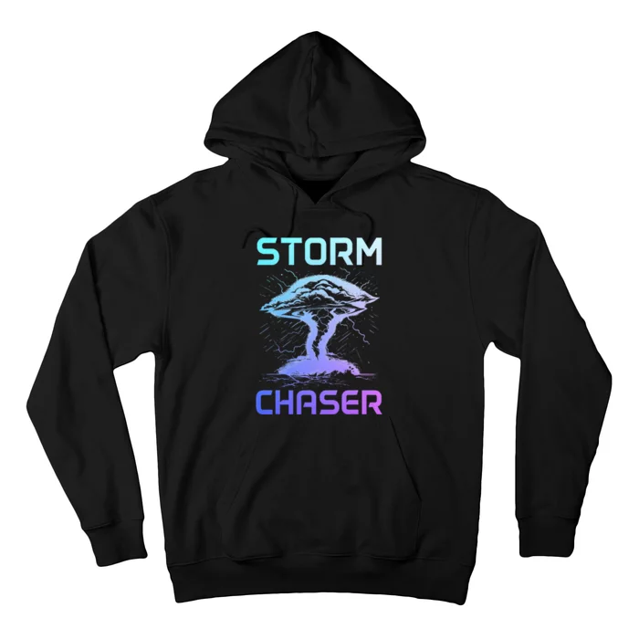 Tornado Chaser Meteorologist Storm Chasing Meteorology Hoodie