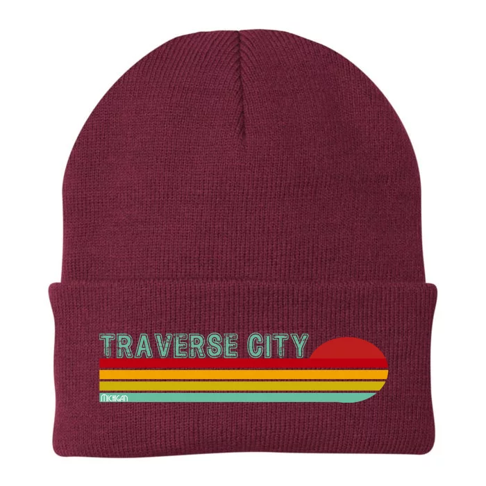 Traverse City Michigan Knit Cap Winter Beanie