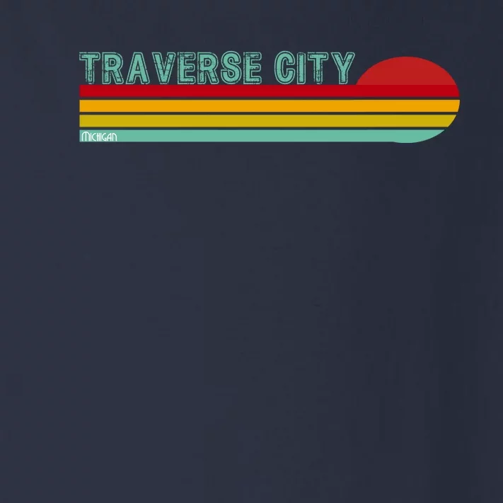 Traverse City Michigan Toddler Long Sleeve Shirt