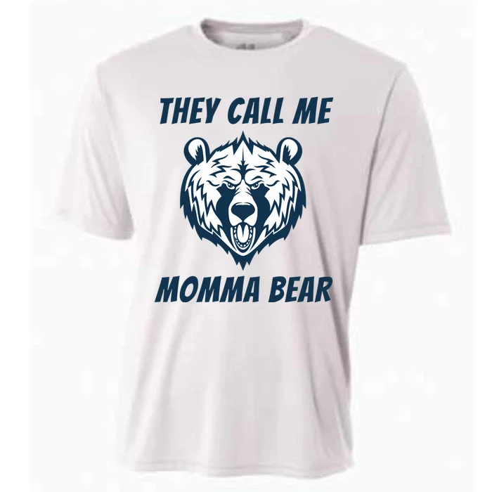 They Call Me Momma Bear Mothers Day Cooling Performance Crew T-Shirt