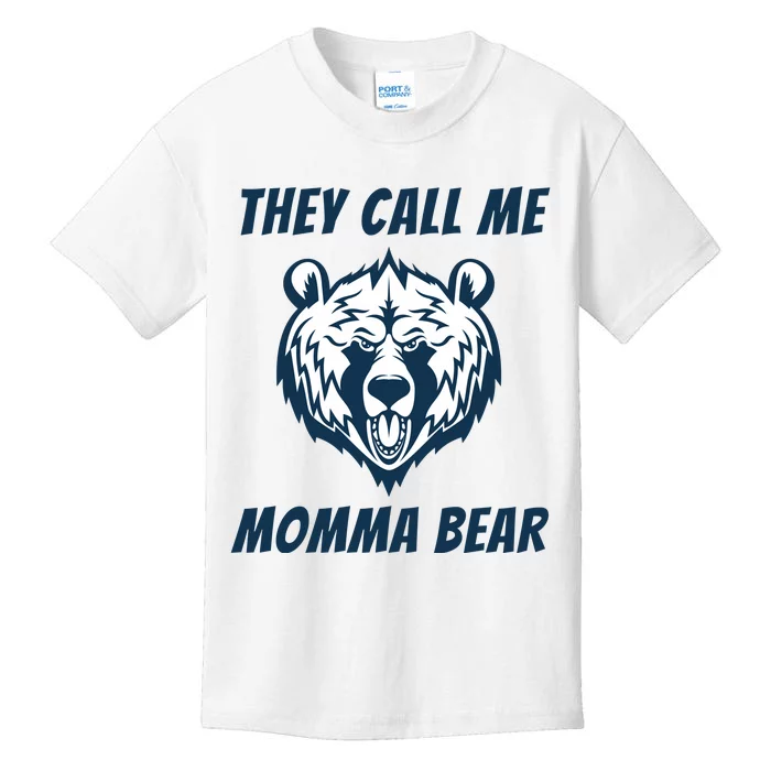 They Call Me Momma Bear Mothers Day Kids T-Shirt