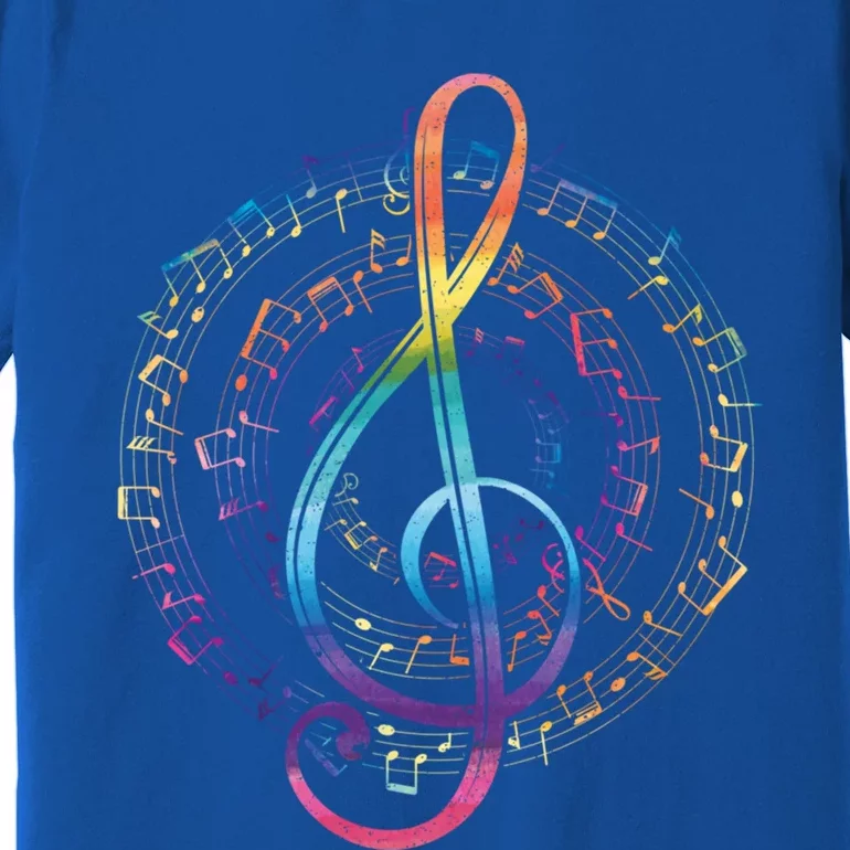 Treble Clef Musician Gift Classical Music Gift Premium T-Shirt