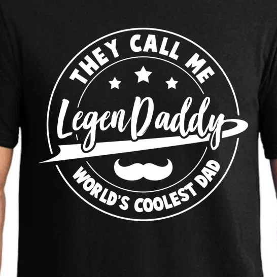 They Call Me Legendaddy Worlds Coolest Dad Fathers Day Great Gift Pajama Set