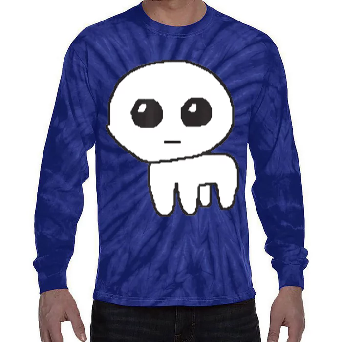 TBH Creature Meme Tie-Dye Long Sleeve Shirt