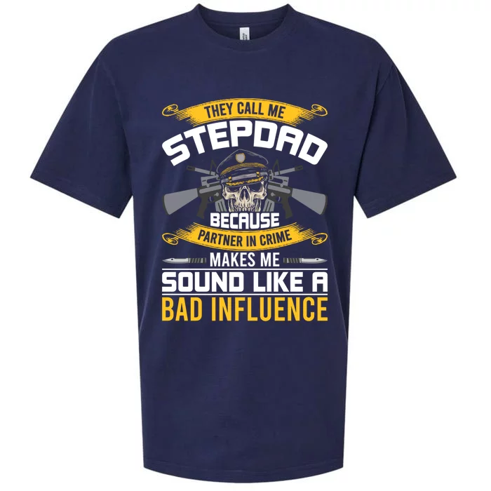 They Call Me Stepdad Stepdad Gift Sueded Cloud Jersey T-Shirt