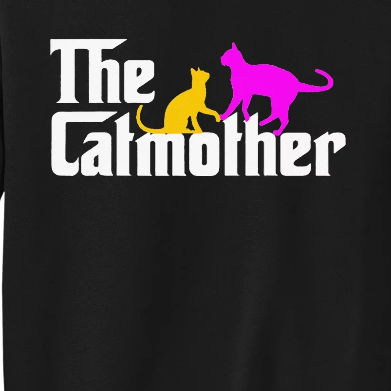 The Cat Mother Mother's Day Cat Owner Cat mom Gifts Tall Sweatshirt