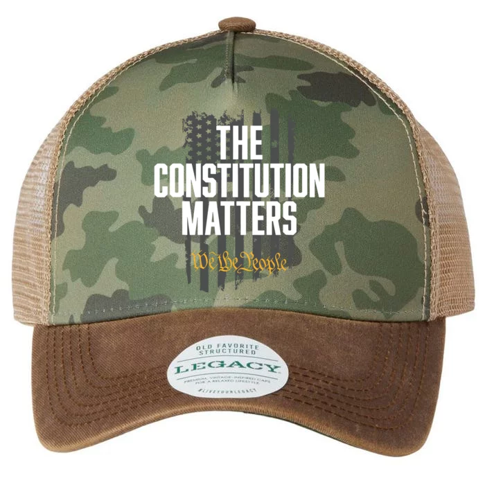 The Constitution Matters Vintage We The People Constitution Legacy Tie Dye Trucker Hat