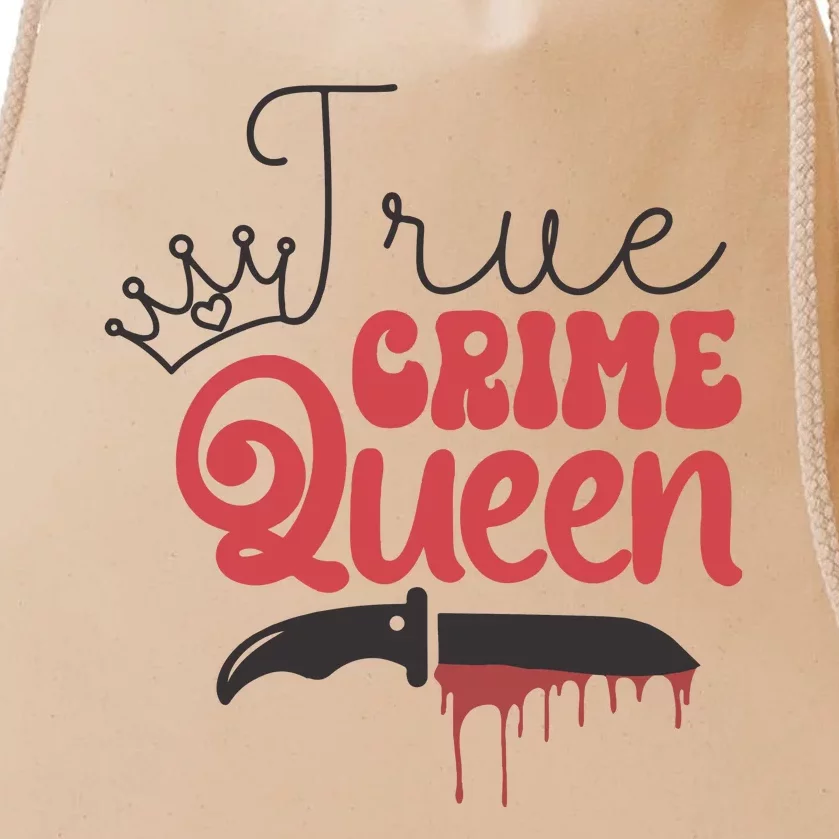 True Crime Murder Shows Drawstring Bag