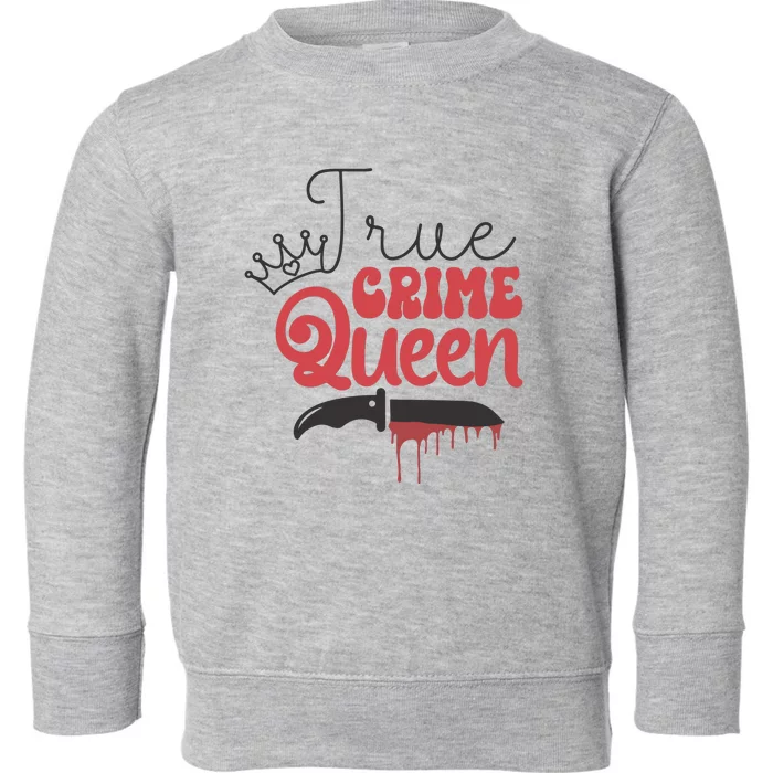 True Crime Murder Shows Toddler Sweatshirt