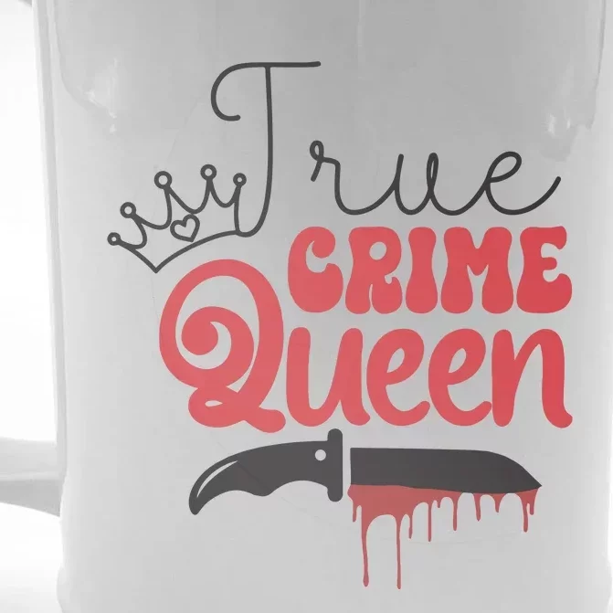 True Crime Murder Shows Front & Back Beer Stein