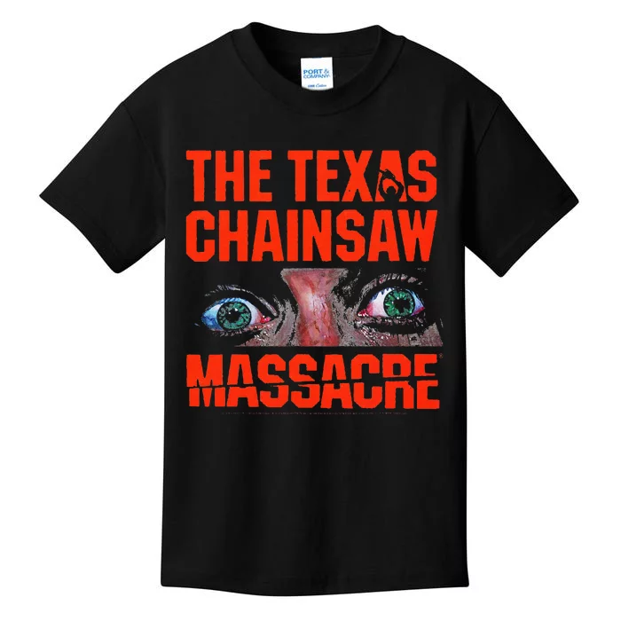 Texas Chainsaw Massacre SallyS Eyes And Jumbo Kids T-Shirt