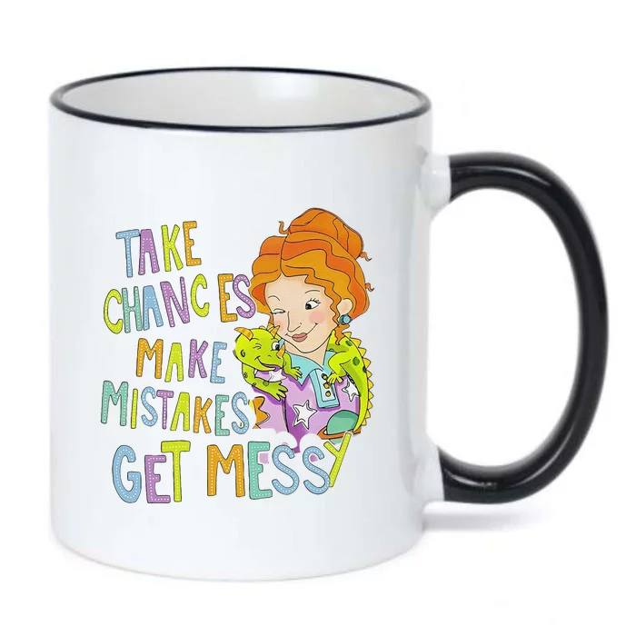 Take Chances Make Mistakes Get Messy Beauty Teacher Gift Black Color Changing Mug