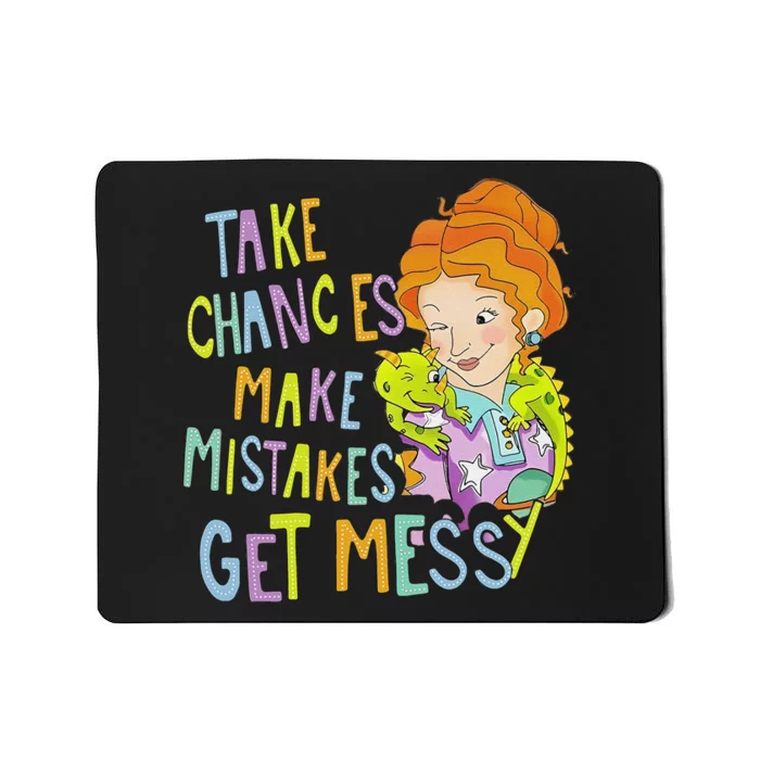 Take Chances Make Mistakes Get Messy Beauty Teacher Gift Mousepad