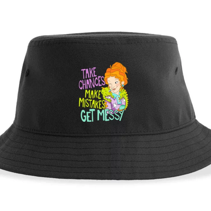 Take Chances Make Mistakes Get Messy Sustainable Bucket Hat