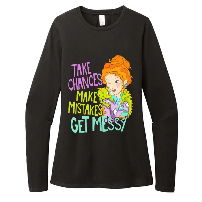 Take Chances Make Mistakes Get Messy Womens CVC Long Sleeve Shirt