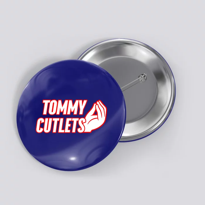 Tommy Cutlets New York Football Button