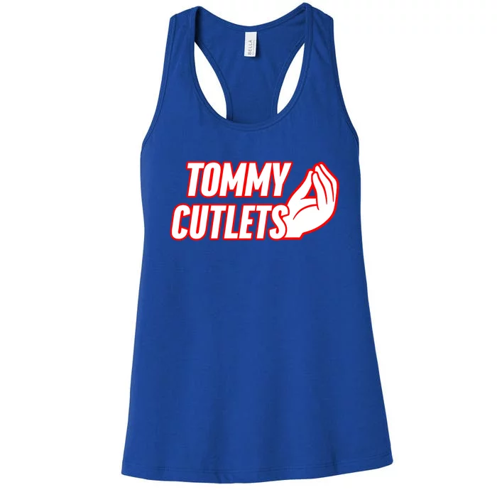 Tommy Cutlets New York Football Women's Racerback Tank