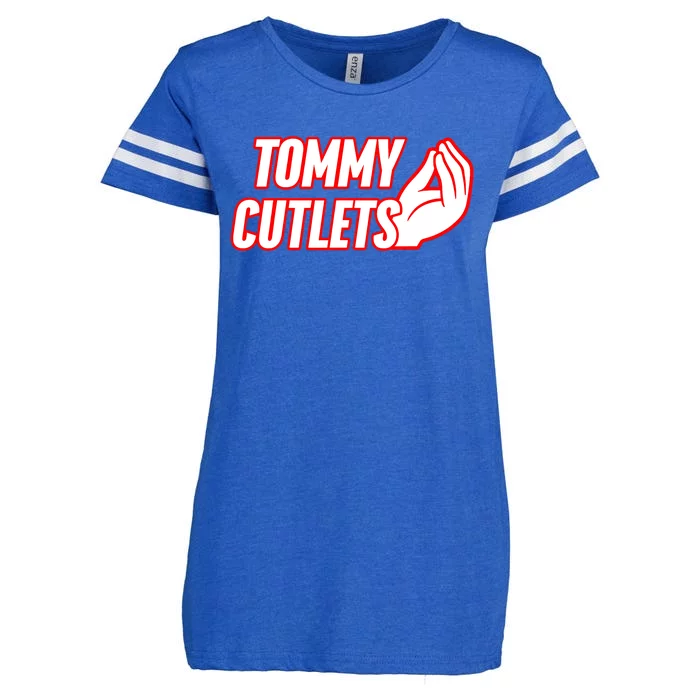 Tommy Cutlets New York Football Enza Ladies Jersey Football T-Shirt