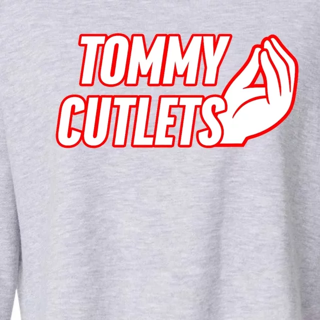 Tommy Cutlets New York Football Cropped Pullover Crew