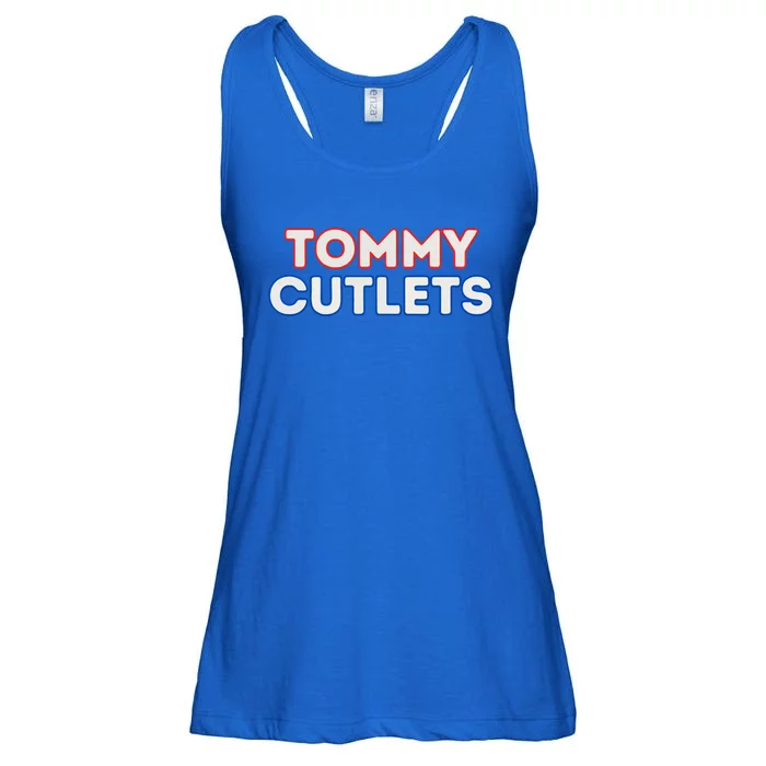 Tommy Cutlets New York New York Gift Football Ladies Essential Flowy Tank