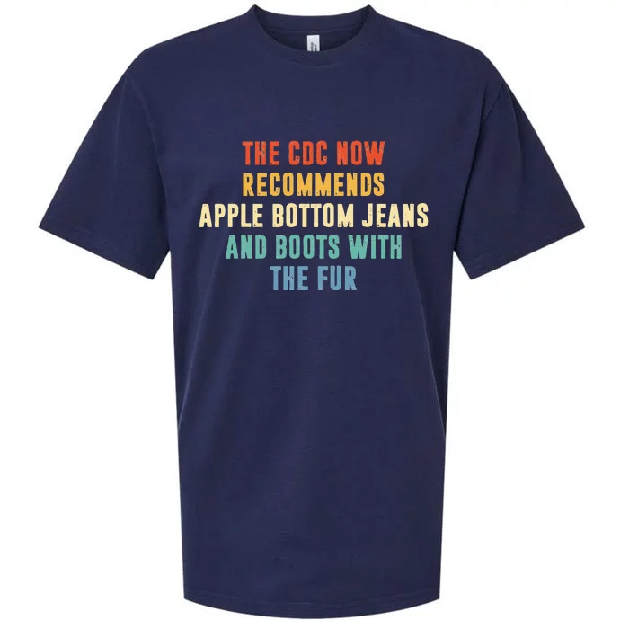 The CDC Now Recommends Apple Bottom Jeans And Boots Sueded Cloud Jersey T-Shirt