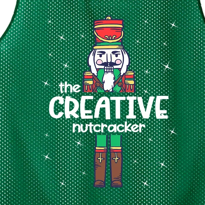 The Creative Nutcracker Funny Christmas Family Group Pajama Mesh Reversible Basketball Jersey Tank