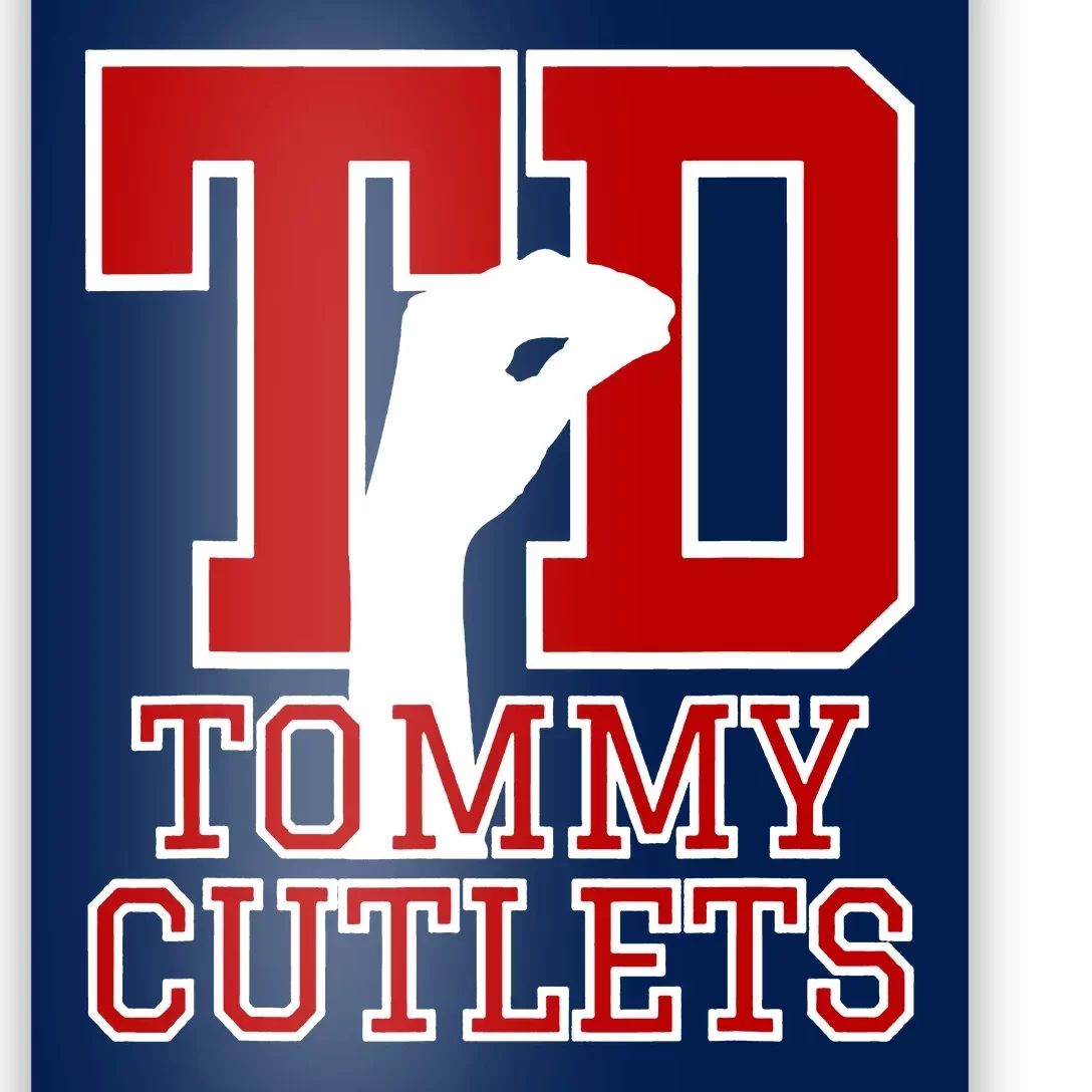 Tommy Cutlets Ny Italian Hand Gesture Poster