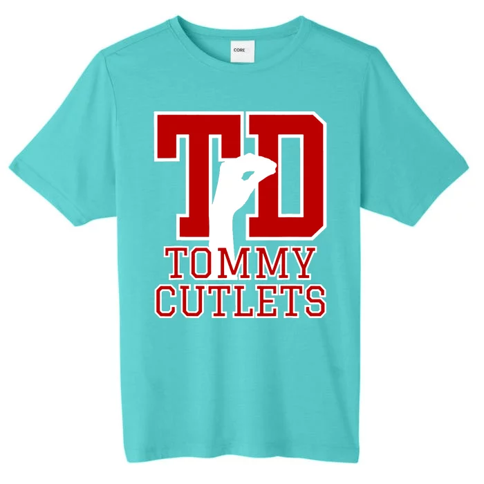 Tommy Cutlets Ny Italian Hand Gesture ChromaSoft Performance T-Shirt