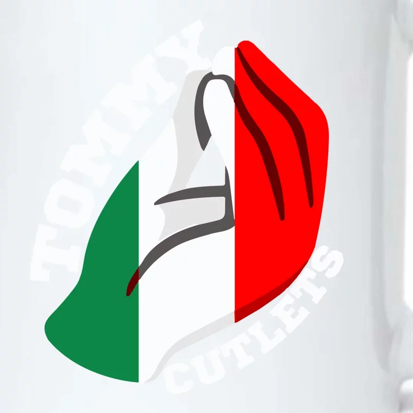 Tommy Cutlets New York Italian Flag Football Black Color Changing Mug