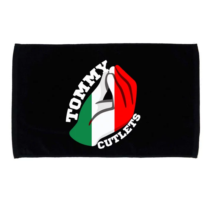 Tommy Cutlets New York Italian Flag Football Microfiber Hand Towel