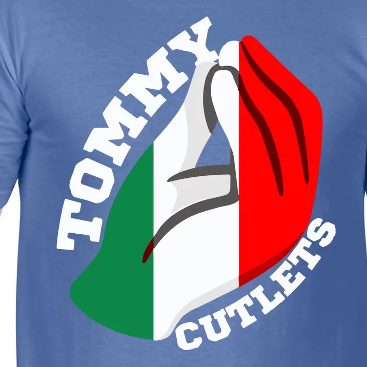 Tommy Cutlets New York Italian Flag Football Comfort Colors T-Shirt