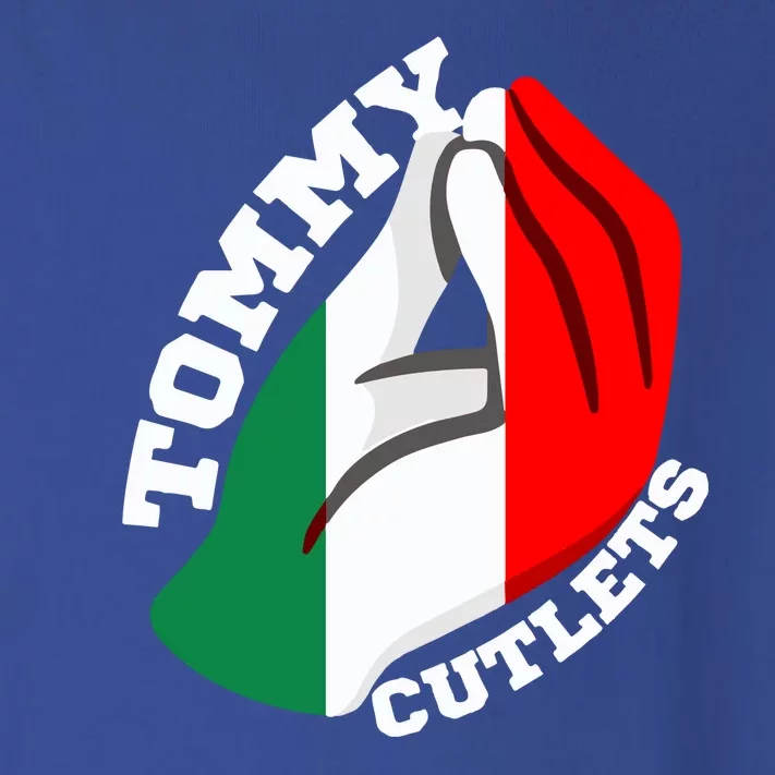 Tommy Cutlets New York Italian Flag Football Toddler Long Sleeve Shirt