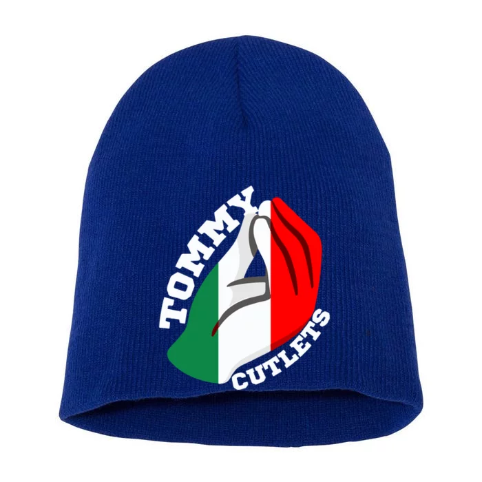 Tommy Cutlets New York Italian Flag Football Short Acrylic Beanie