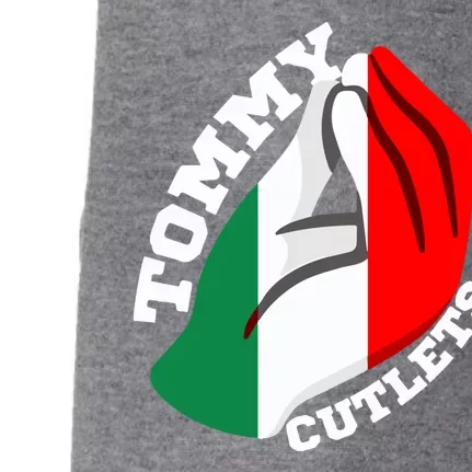 Tommy Cutlets New York Italian Flag Football Doggie 3-End Fleece Hoodie