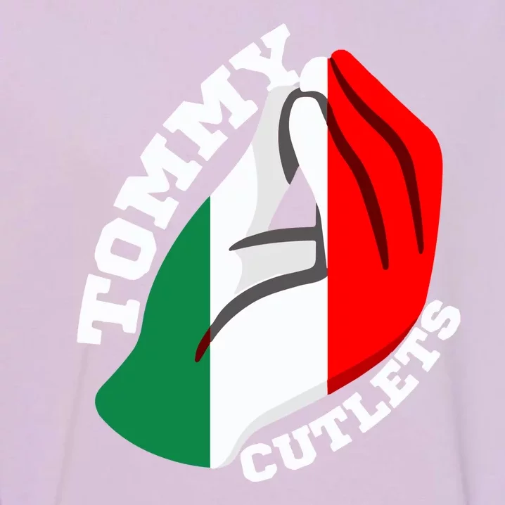 Tommy Cutlets New York Italian Flag Football Garment-Dyed Sweatshirt