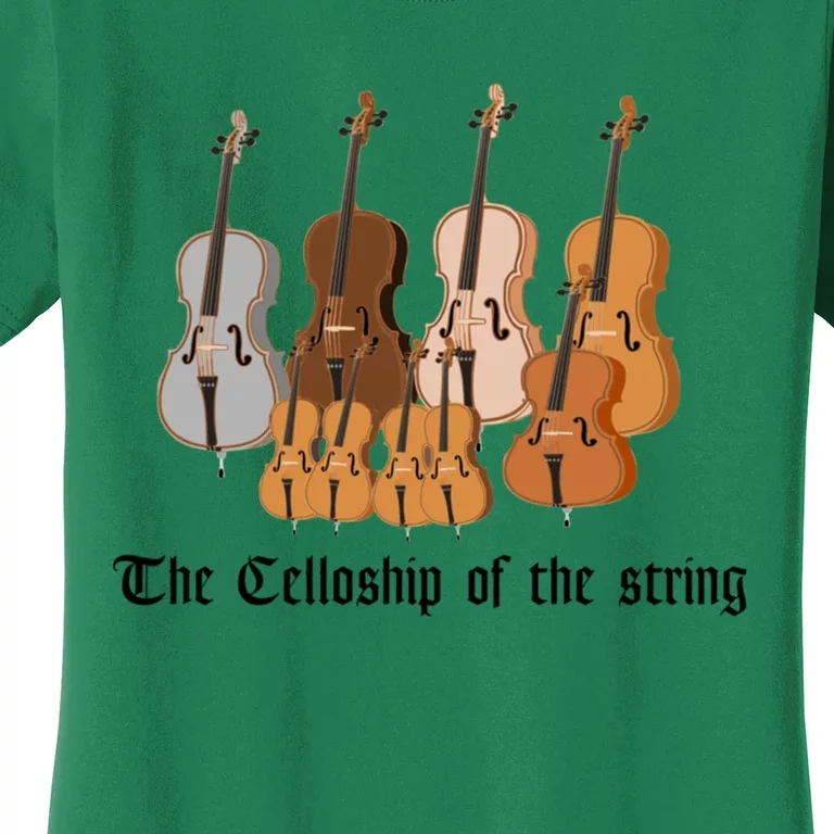 The Celloship Of The String Women's T-Shirt