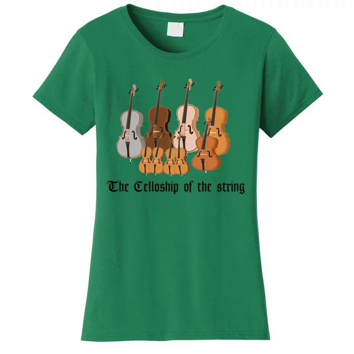 The Celloship Of The String Women's T-Shirt