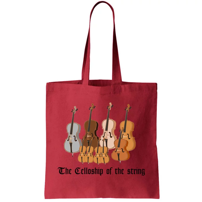 The Celloship Of The String Tote Bag