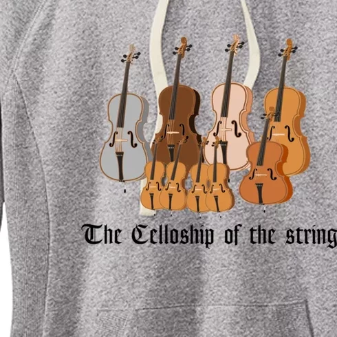 The Celloship Of The String Women's Fleece Hoodie