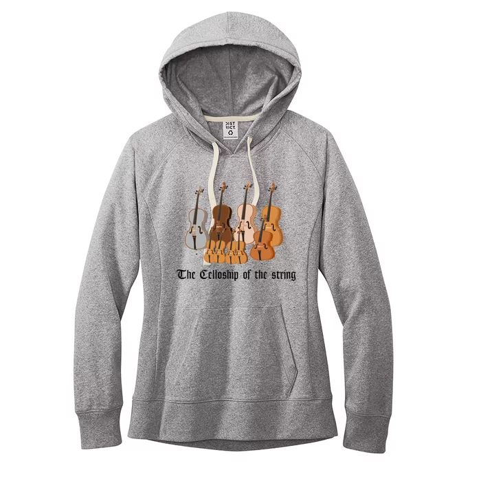 The Celloship Of The String Women's Fleece Hoodie