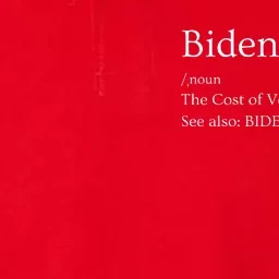 The Cost Of Voting Biden Inflation Anti Biden Tee Softstyle Adult Sport Polo