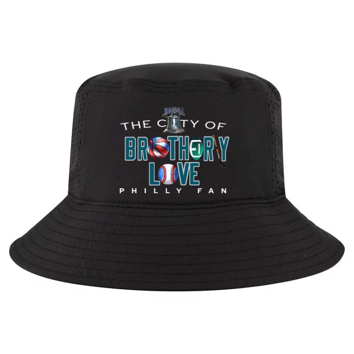 The City Of Brotherly Love A Philadelphia Cool Comfort Performance Bucket Hat