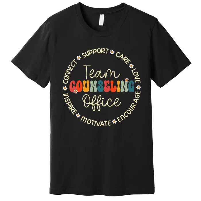 Team Counseling Office Appreciation Week Back To School Premium T-Shirt