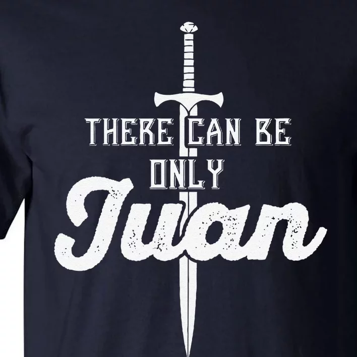 There Can Only Be Juan Cinco De Mayo Sword White Tall T-Shirt