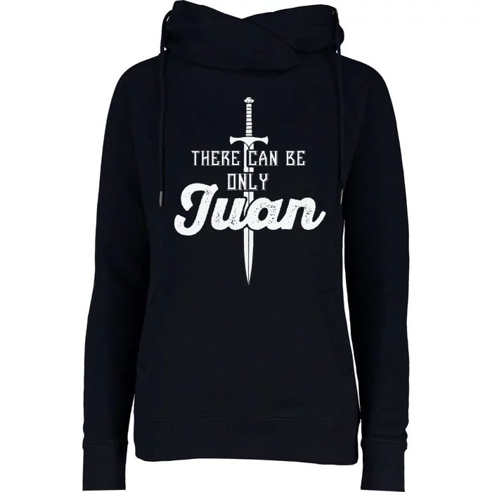 There Can Only Be Juan Cinco De Mayo Sword White Womens Funnel Neck Pullover Hood