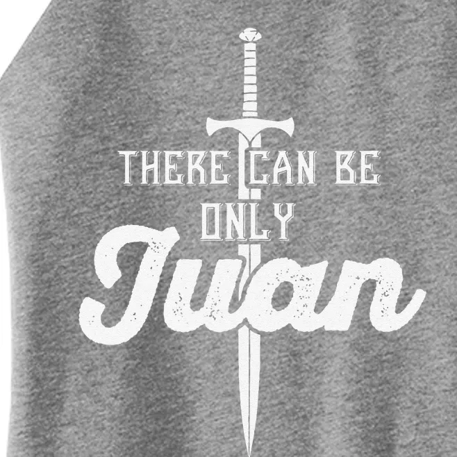 There Can Only Be Juan Cinco De Mayo Sword White Women’s Perfect Tri Rocker Tank