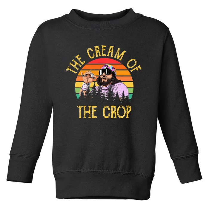 The Cream Of The Crop Vintage Apparel Toddler Sweatshirt