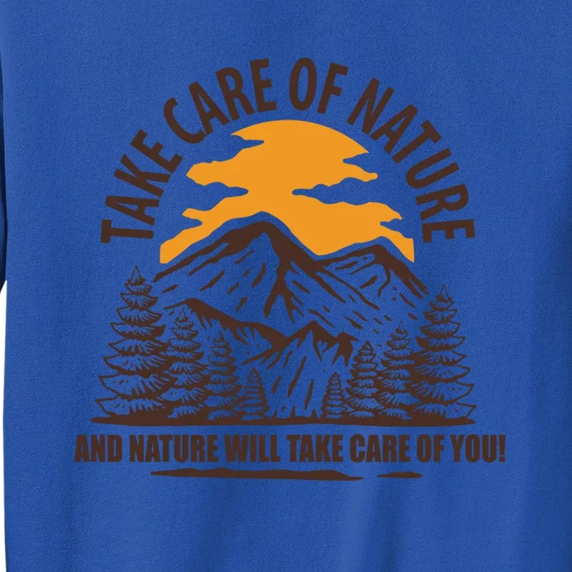 Take Care Of Nature David Attenborough Save Earth Cool Gift Sweatshirt