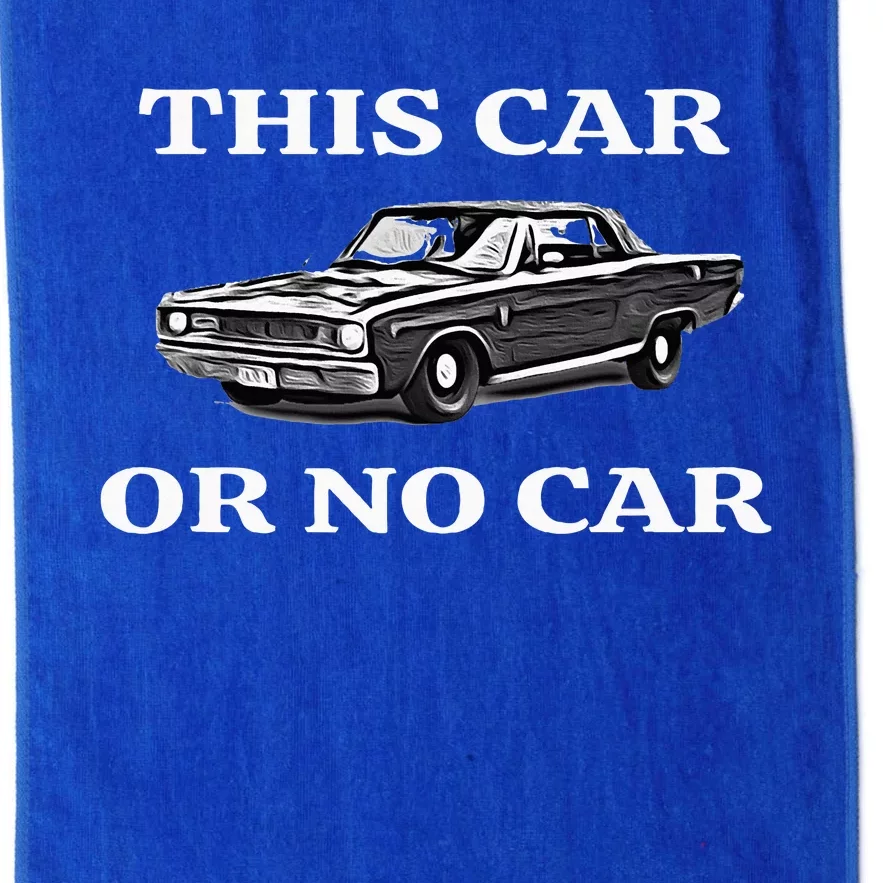 This Car Or No Car. The Original Classic Dodge Dart Platinum Collection Golf Towel