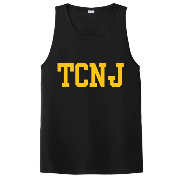 The College Of New Jersey Tcnj Performance Tank